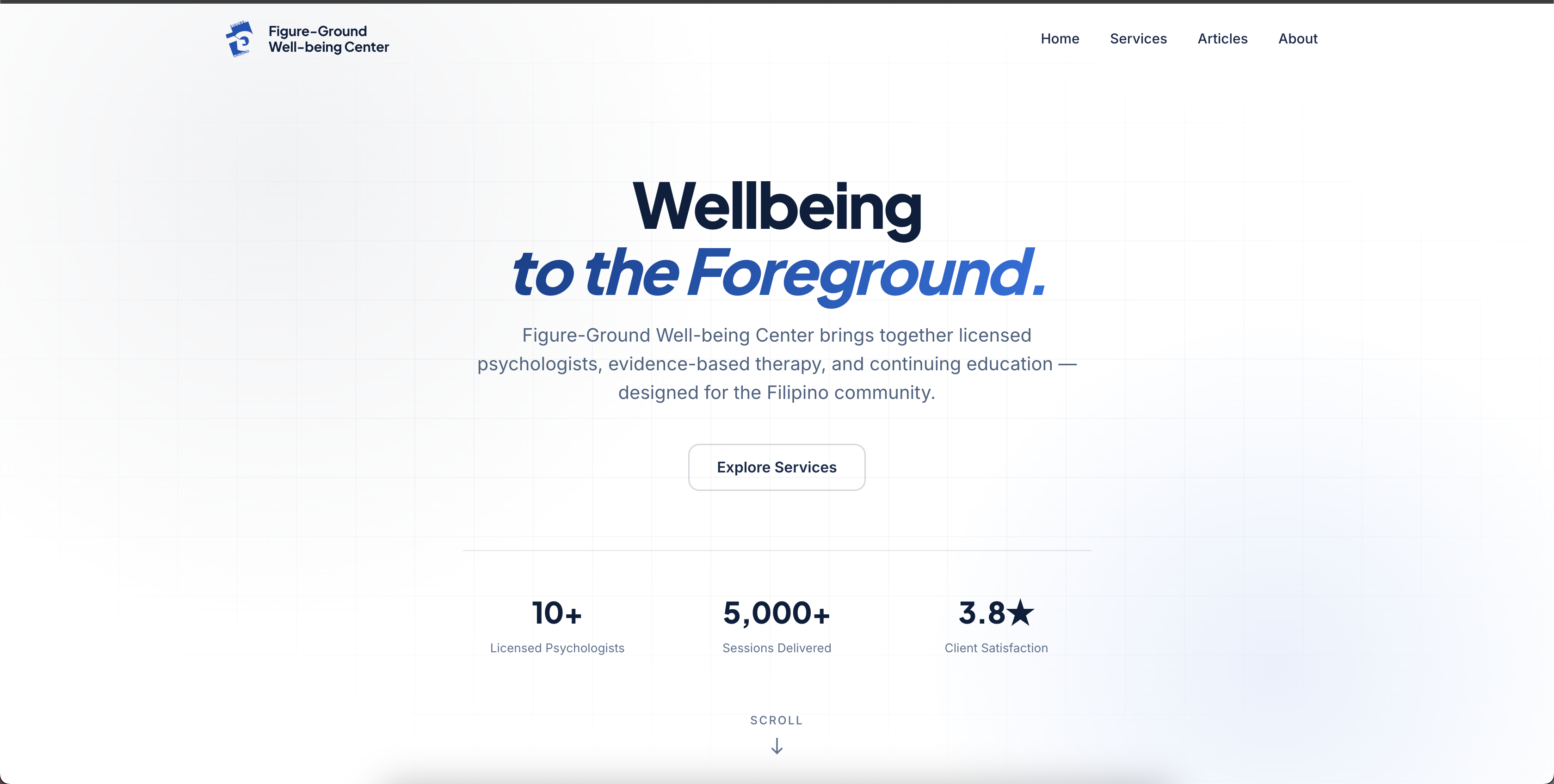 Figure-Ground Well-being Center